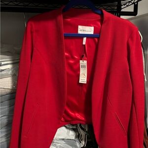 BCBGeneration Women's Vibrant Red Blazer